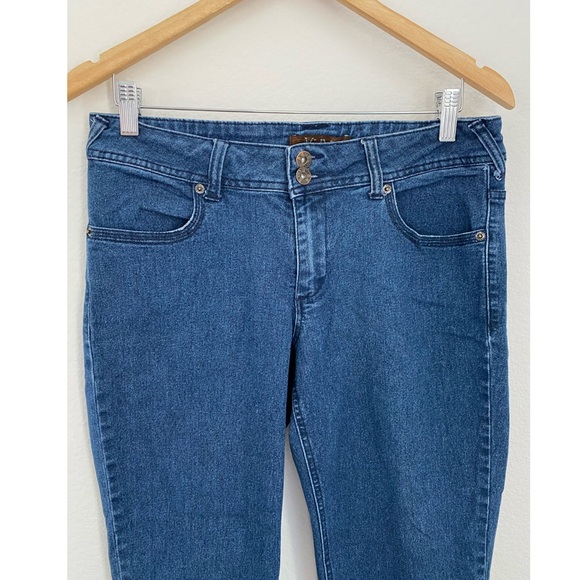 Yuva • Midrise Skinny Blue Denim Jeans - Picture 3 of 12